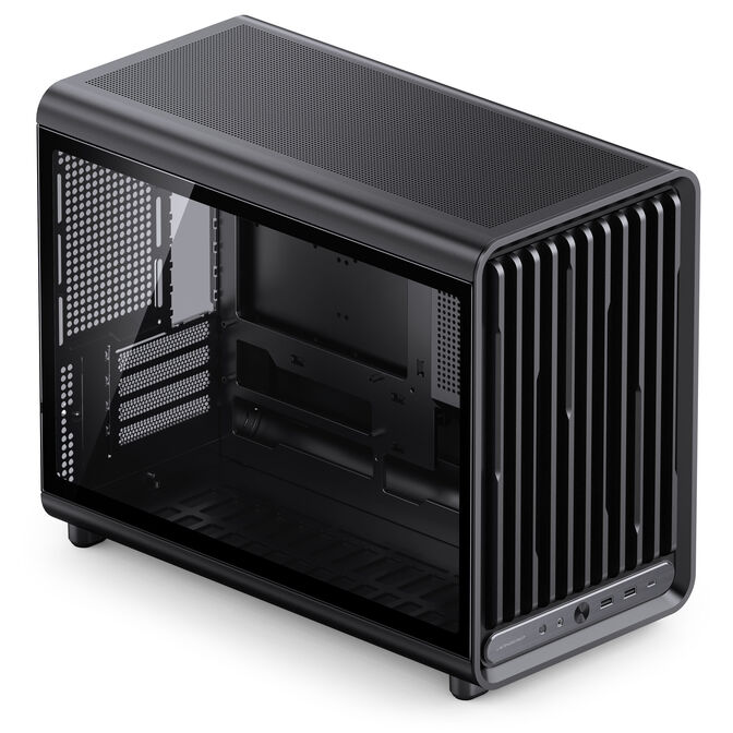 Jonsbo D33 STD PC Case, Mini Case, mATX, Tempered Glass - black image number 5