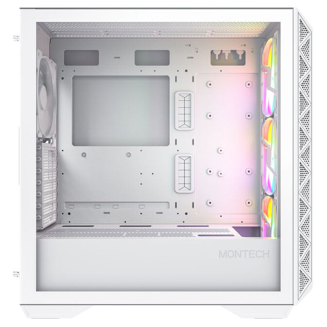 Montech air 903 max belo ohišje notranjost in prostor za komponente