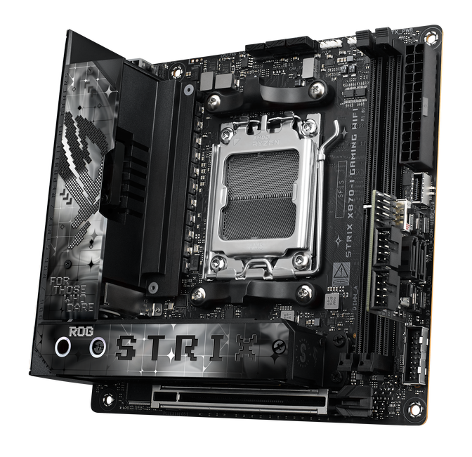 ASUS ROG Strix X870-I Gaming WiFi Mainboard, AMD X870, Sockel AM5, DDR5 image number 4