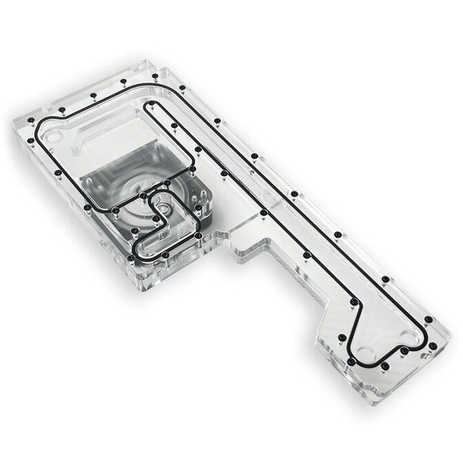 Stealkey Customs Fractal Design North D4 Distroplate - Acryl image number 0