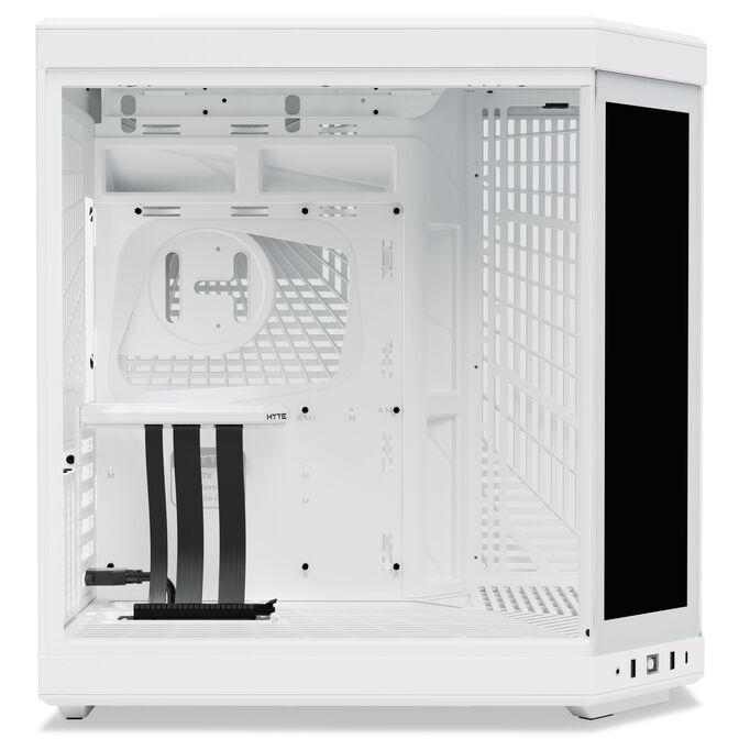 Hyte Y70 Touch Infinite PC-Geh&auml;use, Midi-Tower, ATX, Tempered Glass - Wei&szlig; image number 7