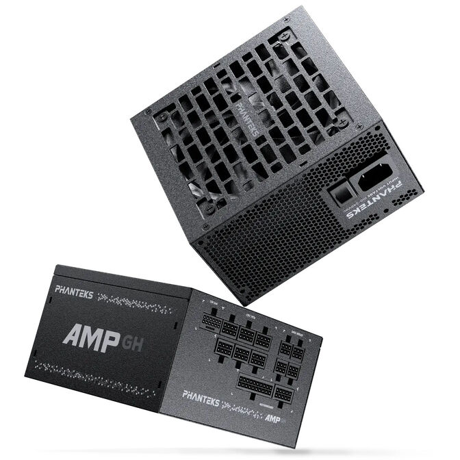 Phanteks AMP GH V2 1000W 80 PLUS Platinum Netzteil, PCIe 5.1, ATX 3.1 - 1000 Watt, schwarz image number 3