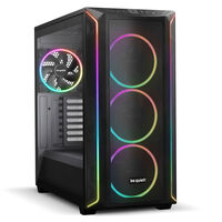 be quiet! Shadow Base 800 FX PC Case, Mid Tower, E-ATX, RGB, Tempered Glass - black