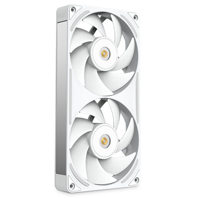 NZXT F240X RGB Case Fan, LCP Rotor, Hybrid Bearing, aRGB - white, 240mm image number 1