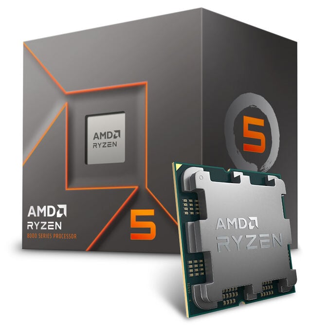 AMD Ryzen 5 8400F 4.7 GHz (Phoenix) AM5 - boxed, with cooler image number 1