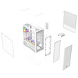 Thermaltake S380 TG ARGB PC-Geh&auml;use, Midi-Tower, ATX, Tempered Glass - inklusive 4x 120-mm-L&uuml;fter, wei&szlig; image number null