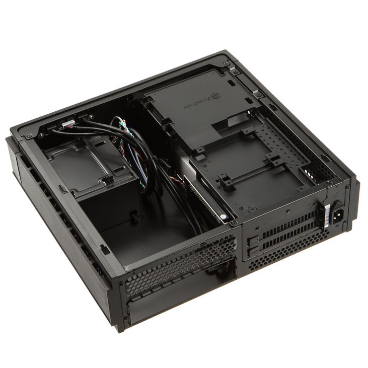SilverStone SST-ML07B USB3.0 Milo HTPC Gehäuse - schwarz image number 4