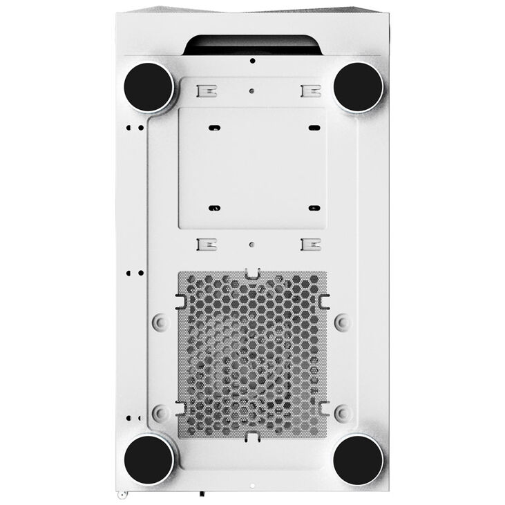 Montech X3 Mesh Mid Tower, RGB, Tempered Glass - White image number 4