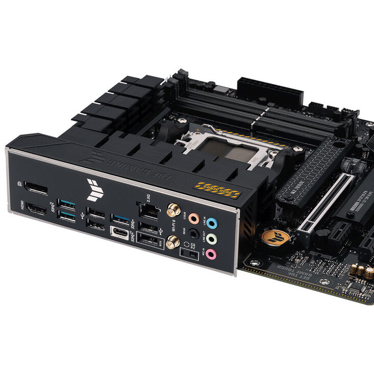 ASUS TUF Gaming B650M-Plus WiFi Mainboard, Sockel AM5, AMD B650, ATX, DDR5 image number 9