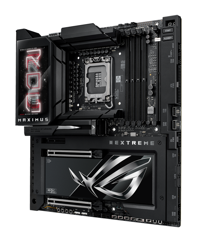 ASUS ROG Maximus Z890 EXTREME Mainboard, Sockel LGA 1851, Intel Z890, E-ATX, DDR5 image number 4