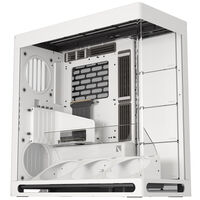 HAVN HS 420 VGPU PC Case, Mid Tower, E-ATX, Tempered Glass, PCIe 5.0 Riser Cable - White