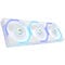 ASUS ROG Eurux GR120 ARGB PWM Fan - Reverse Blade, 3-Pack, white