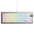 Glorious GMMK 3 Pro 65% Custom Gaming Keyboard - Pre-Built, ANSI (US), Fox Switches, Silver image number null