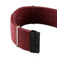 CableMod C-Series PRO ModMesh Cable Kit f&uuml;r RMi/RMx/RM (Black Label) - blutrot image number null