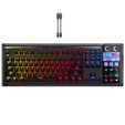 CORSAIR Galleon 100 SD Gaming-Tastatur, Full-Size, integriertes Stream Deck, Hot-Swap, DE - schwarz image number null
