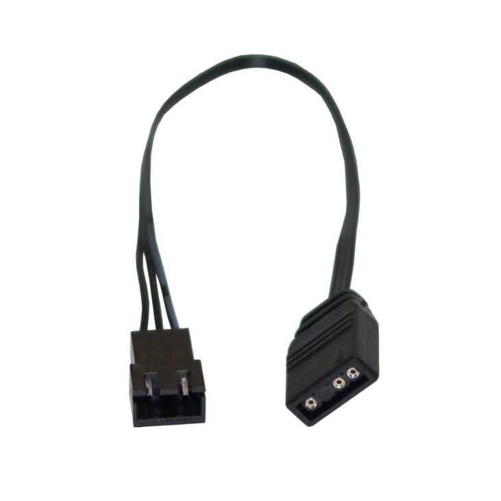 Alphacool Digital RGB LED Y-Kabel 3-fach mit JST-Stecker, schwarz - 30cm image number 2