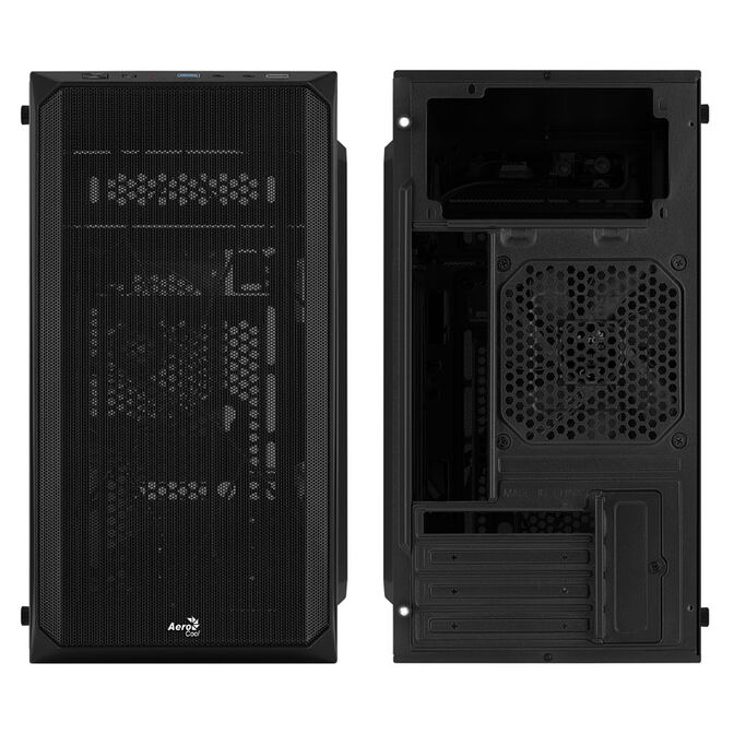 Aerocool CS-107 v1 Micro-ATX Geh&auml;use - schwarz image number 4