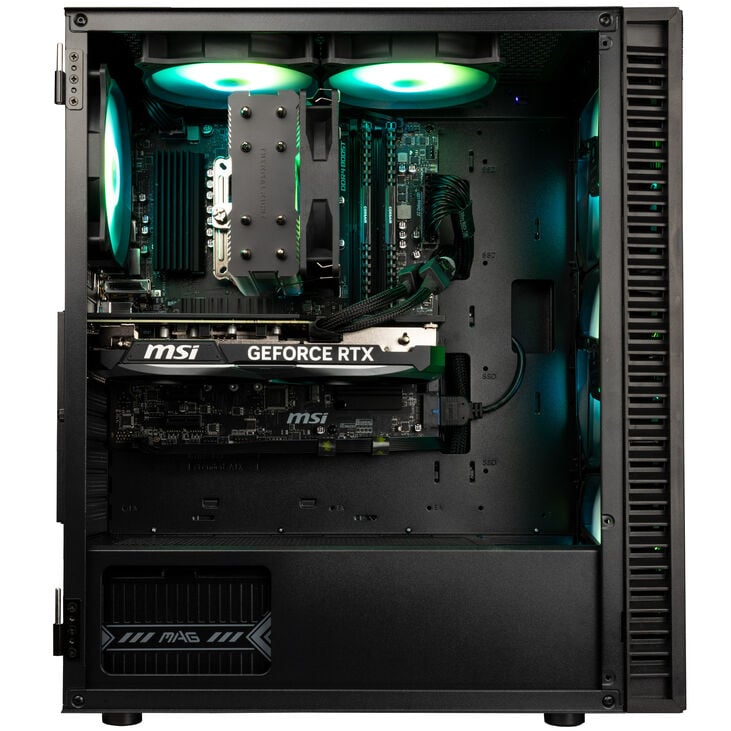 Gaming PC Mach 3.1 powered by MSI, AMD Ryzen 7 5700X3D, NVIDIA GeForce RTX 5070 - Pre-built PC image number 1