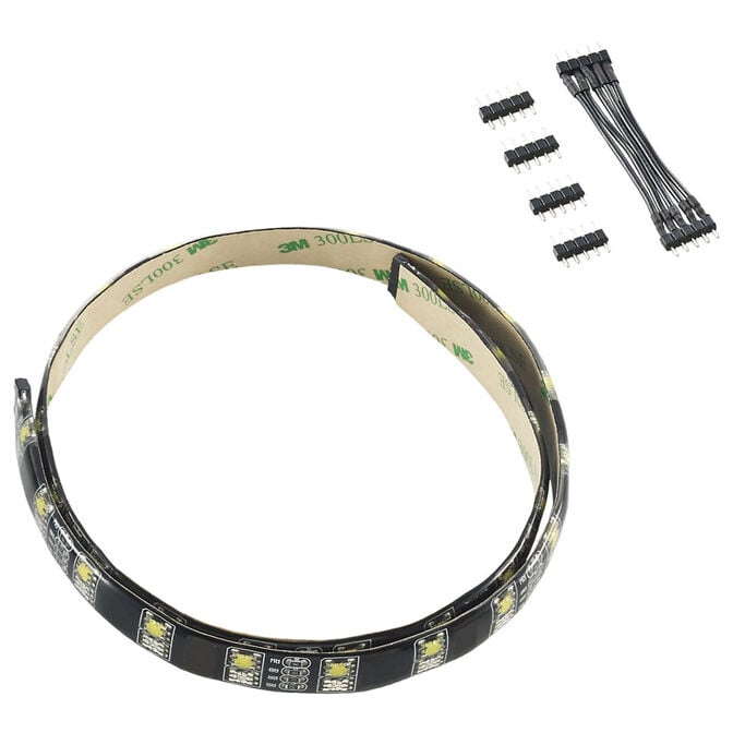 CableMod WideBeam Hybrid LED Strip 60cm - RGB/W image number 1