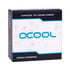 Alphacool ES D-Plug, 25.5mm, G1/4 IG to G1/4 IG - Deep Black image number null