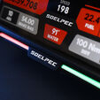 SOELPEC XR-7 Display, Simracing-Touchscreen, RGB-Telemetrie - schwarz image number null
