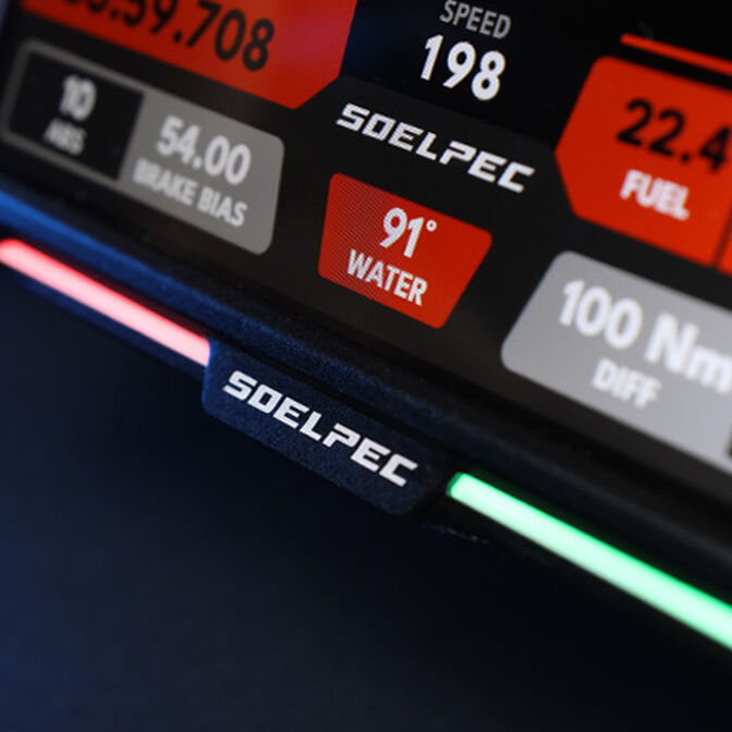 SOELPEC XR-7 Display, Simracing-Touchscreen, RGB-Telemetrie - schwarz image number 5