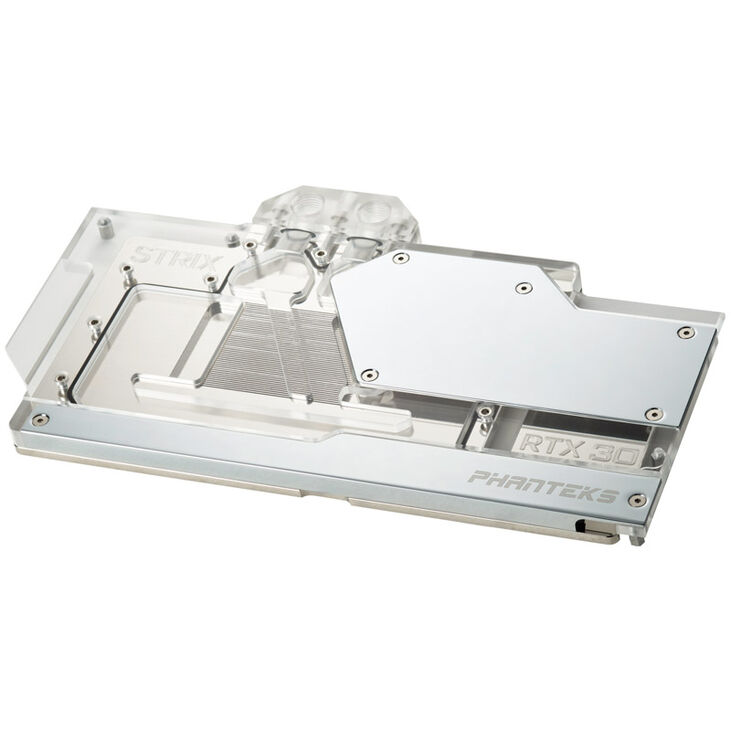 PHANTEKS Glacier G30 Strix for ASUS Strix RTX 3080, D-RGB - chrome image number 1