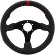 Simagic P-330R steering wheel rim - leather, 330mm image number null