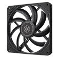 SilverStone SST-AS140B Air Slim 140 PWM Fan - black image number null