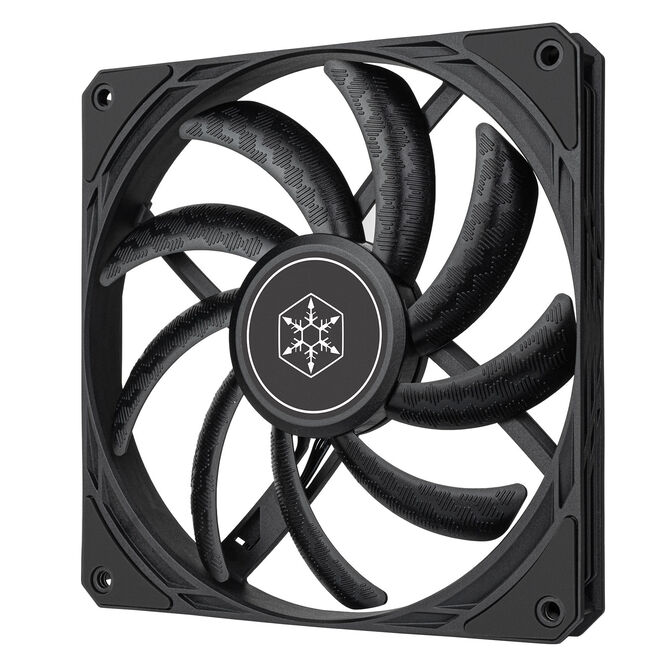 SilverStone SST-AS140B Air Slim 140 PWM Fan - black image number 0