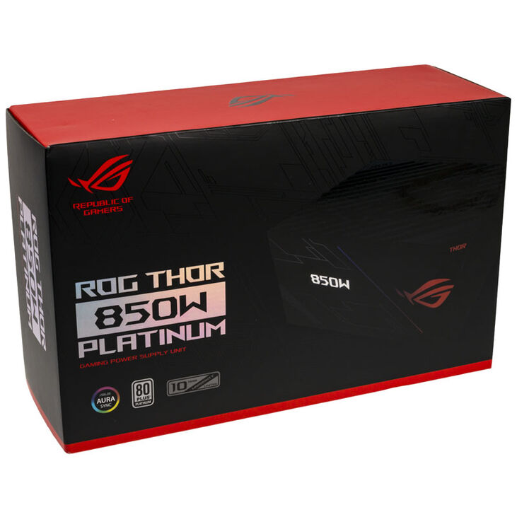 ASUS ROG Thor Netzteil 80 PLUS Platinum, modular - 850 Watt image number 6