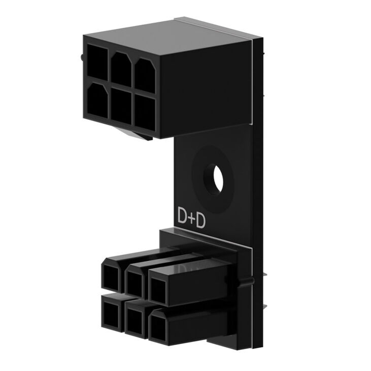 Singularity Computers  6-Pin PCIe 180 Grad Adapter D+D image number 0