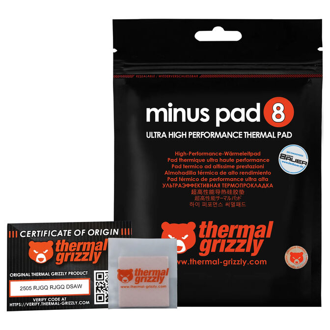 Thermal Grizzly Minus Pad 8 - 30 &times; 30 &times; 2,0 mm image number 7