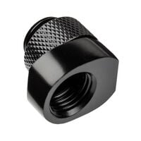 Alphacool Eiszapfen G1/4 inch extension offset MF 8 - black