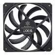 SilverStone SST-AS140B Air Slim 140 PWM Fan - black image number null