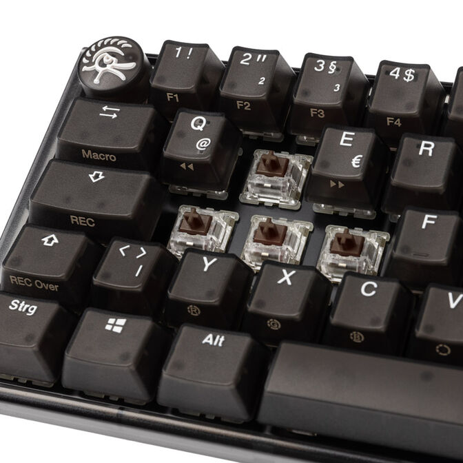Ducky One 3 Aura Black SF Gaming Tastatur, RGB LED - MX-Brown image number 4