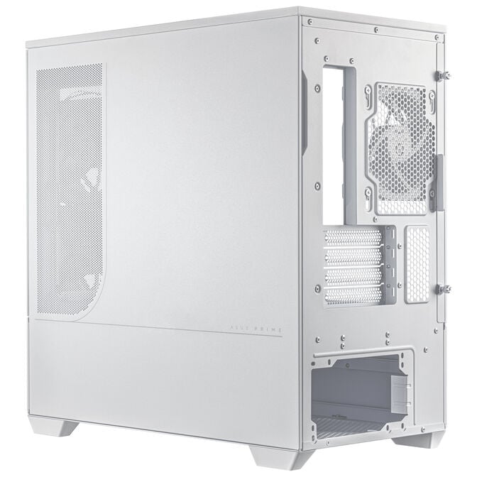 ASUS Prime AP202 ARGB PC-Geh&auml;use, Midi Tower, mATX, ARGB, Tempered Glass - wei&szlig; image number 5