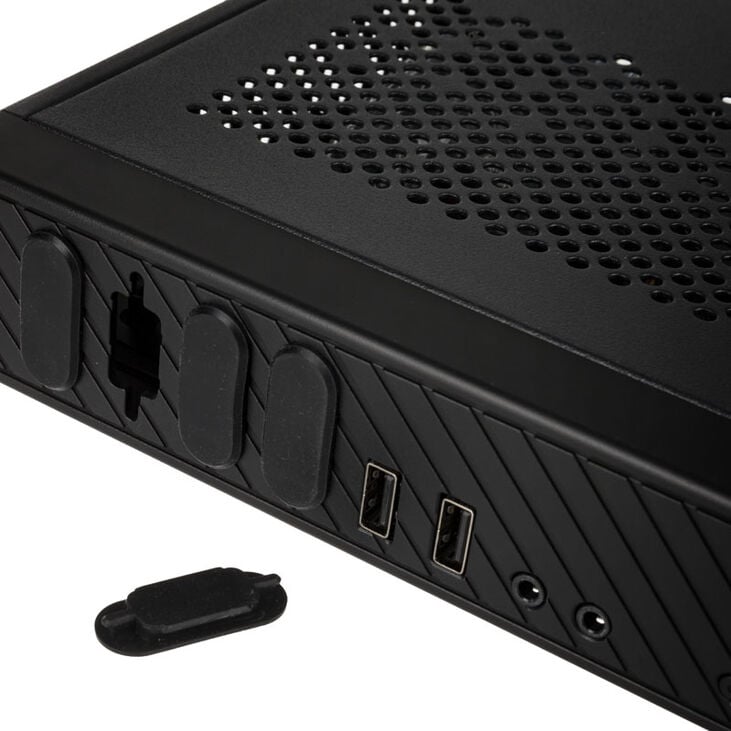 Akasa Cypher SPX Thin Mini-ITX Gehäuse, OEM - schwarz image number 5