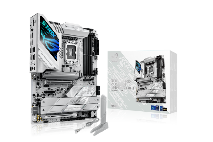 ASUS ROG Strix Z890-A Gaming WiFi Mainboard, Sockel LGA 1851, Intel Z890,  ATX, DDR5