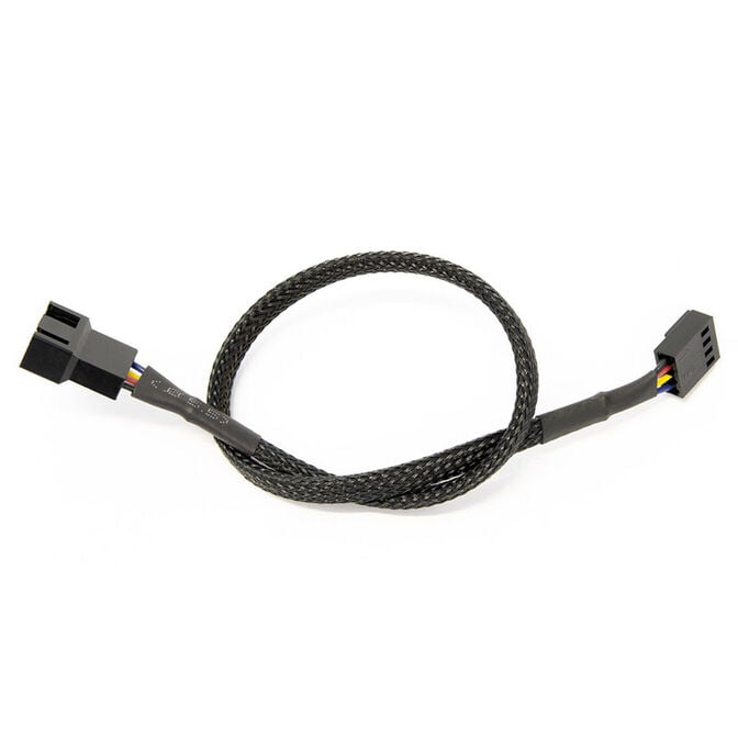 Watercool 4-Pin PWM Verl&auml;ngerung, schwarz - 30cm image number 0