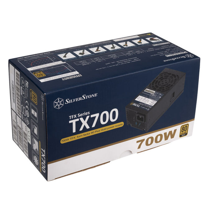 SilverStone SST-TX700-G TFX power supply, 80 PLUS Gold - 700 Watt image number 4