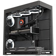 High-end gaming PC configurator, HAVN HS 420, Intel LGA 1851, Core Ultra processor, RTX 5080 / 5090 GPU, AiO water cooling &ndash; ATX, black image number null