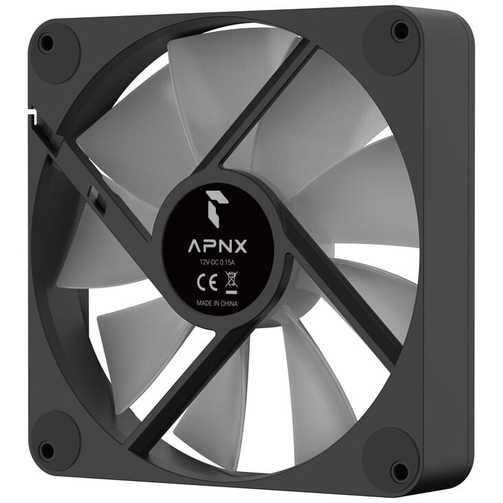 APNX FP1-140 PWM Fan, ARGB, - 140mm, black image number 8