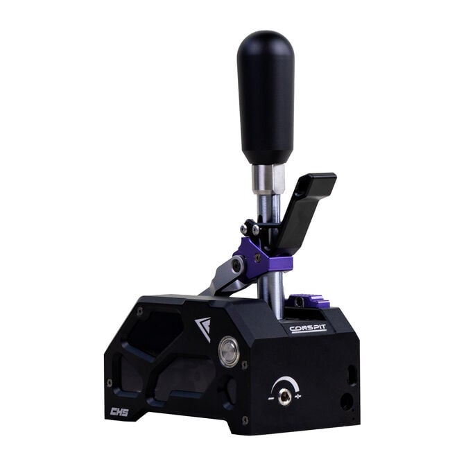 Conspit CHS Shifter, H-pattern and sequential, metal construction, SimHub - black image number 0