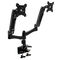 SilverStone SST-ARM22BC Dual Monitor Mount - Black
