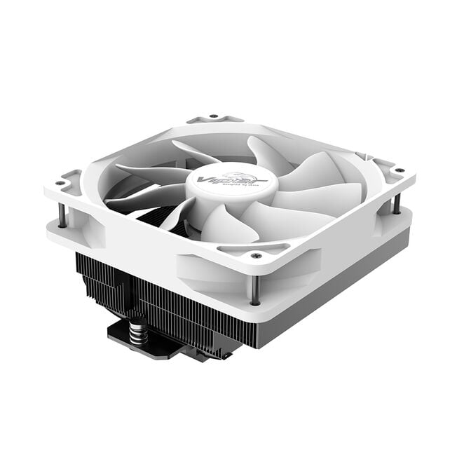 Akasa VIPER H6L M2 Low-Profile CPU Cooler - 120mm, white image number 2