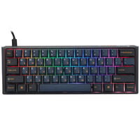 Ducky One 3 Pro Mini Nazca Line Gaming Keyboard, mechanical, 8,000 Hz, Hot Swap, RGB - Cherry MX2A Speed Silver, ANSI (US)