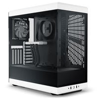 Hyte Y40 Midi Tower, Tempered Glass - black/white