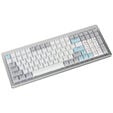 Ducky Cushion 98 Gaming-Tastatur, 96%, US-Layout, Shush Red Switches - Silver image number null