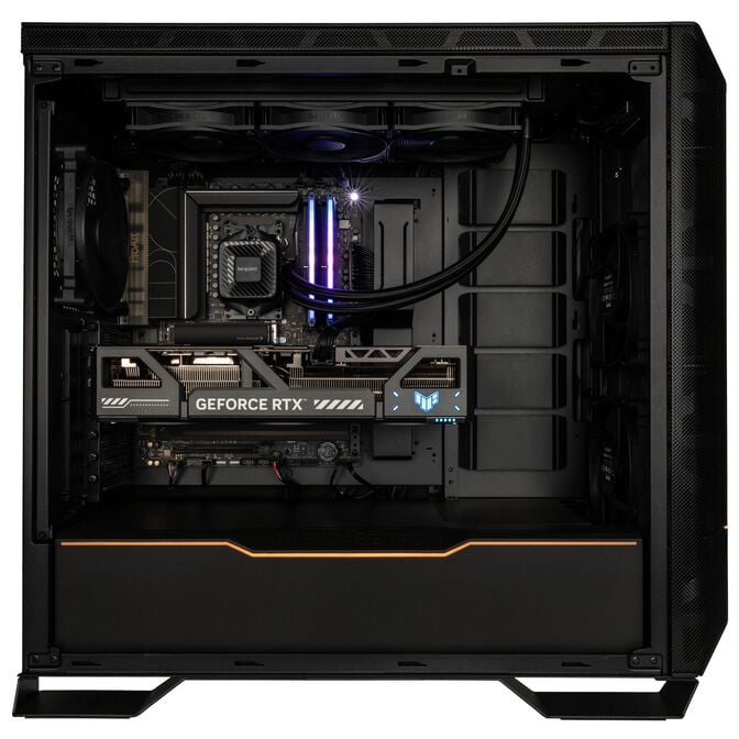 4K Gaming PC, AMD Ryzen 9 9950X3D, ASUS TUF GeForce RTX 5090 OC, 64 GB RAM - King Deal image number 2